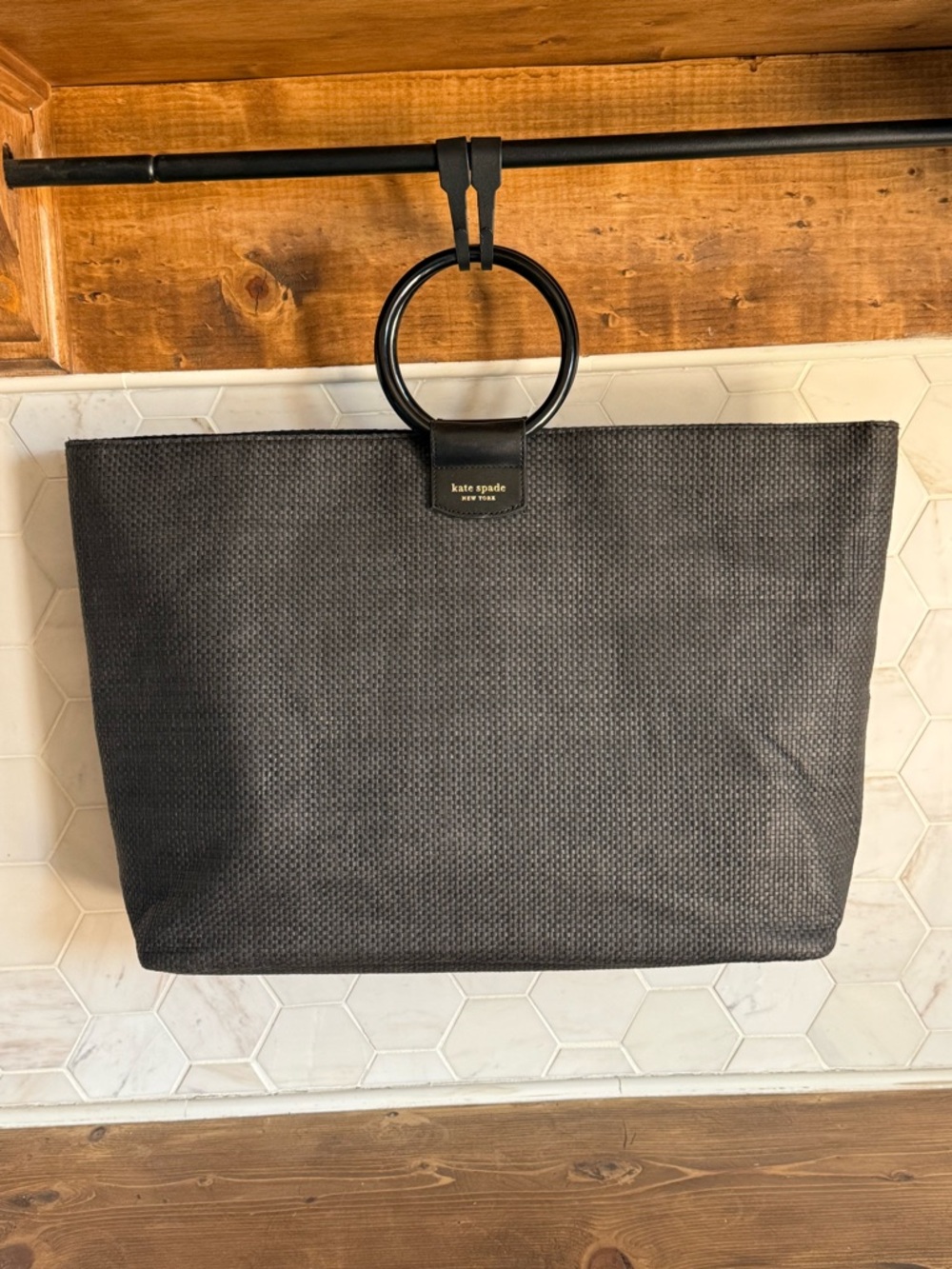 Kate spade holdall weekender beach bag